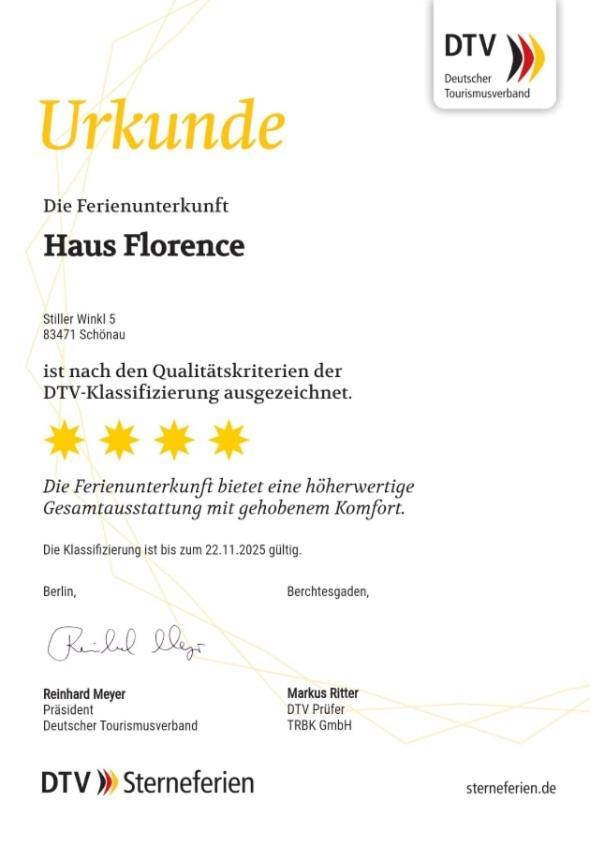 Ferienwohnung Haus Florence Schönau am Königssee Kültér fotó